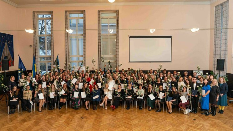 Üliõpilaste teadustööde riikliku konkursi preemiate üleandmine